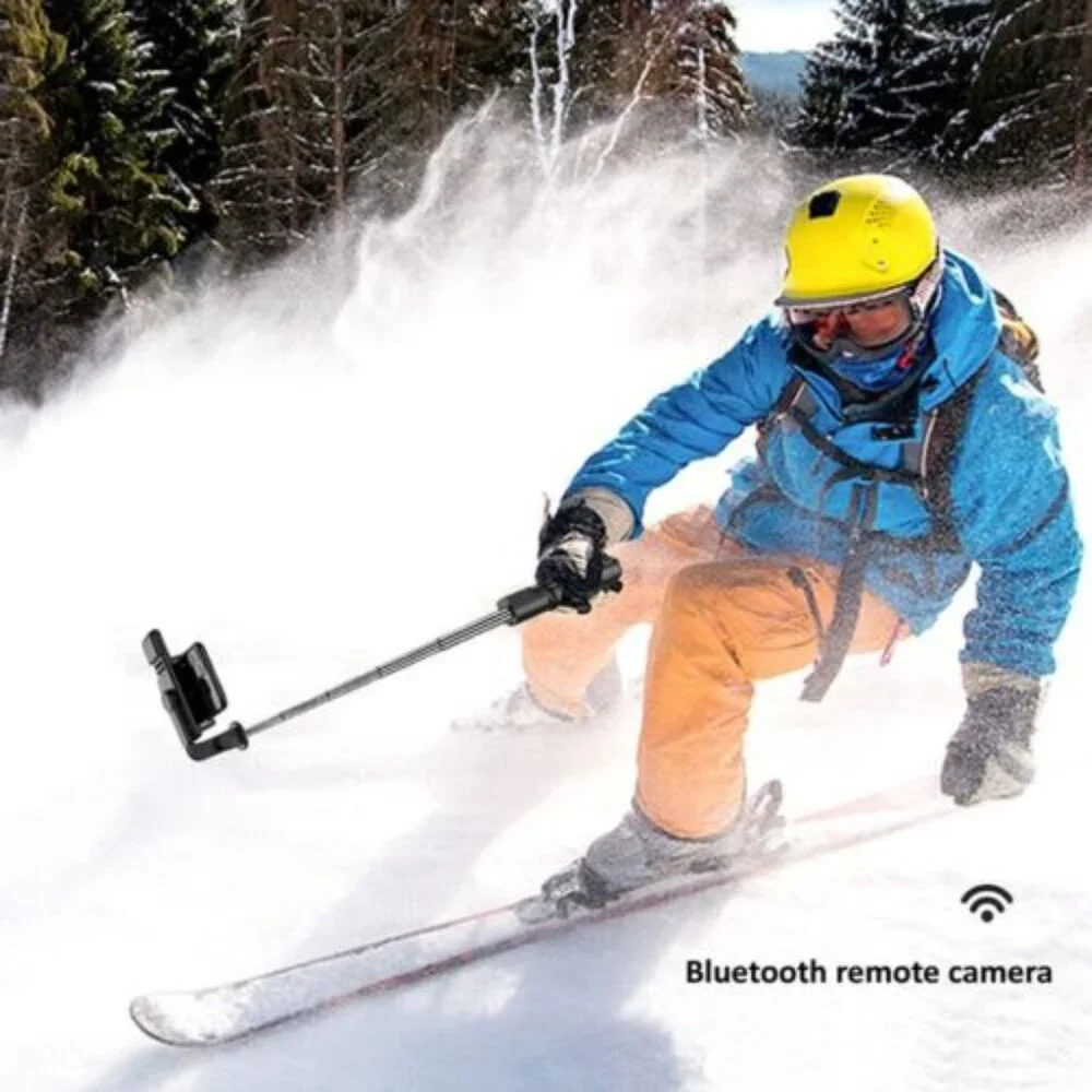 Selfie tripod stick 24'' adjustable bluetooth wireless remote for i phone & more